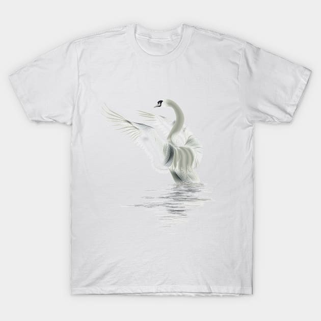 Swam T-Shirt by BorjaFernandez